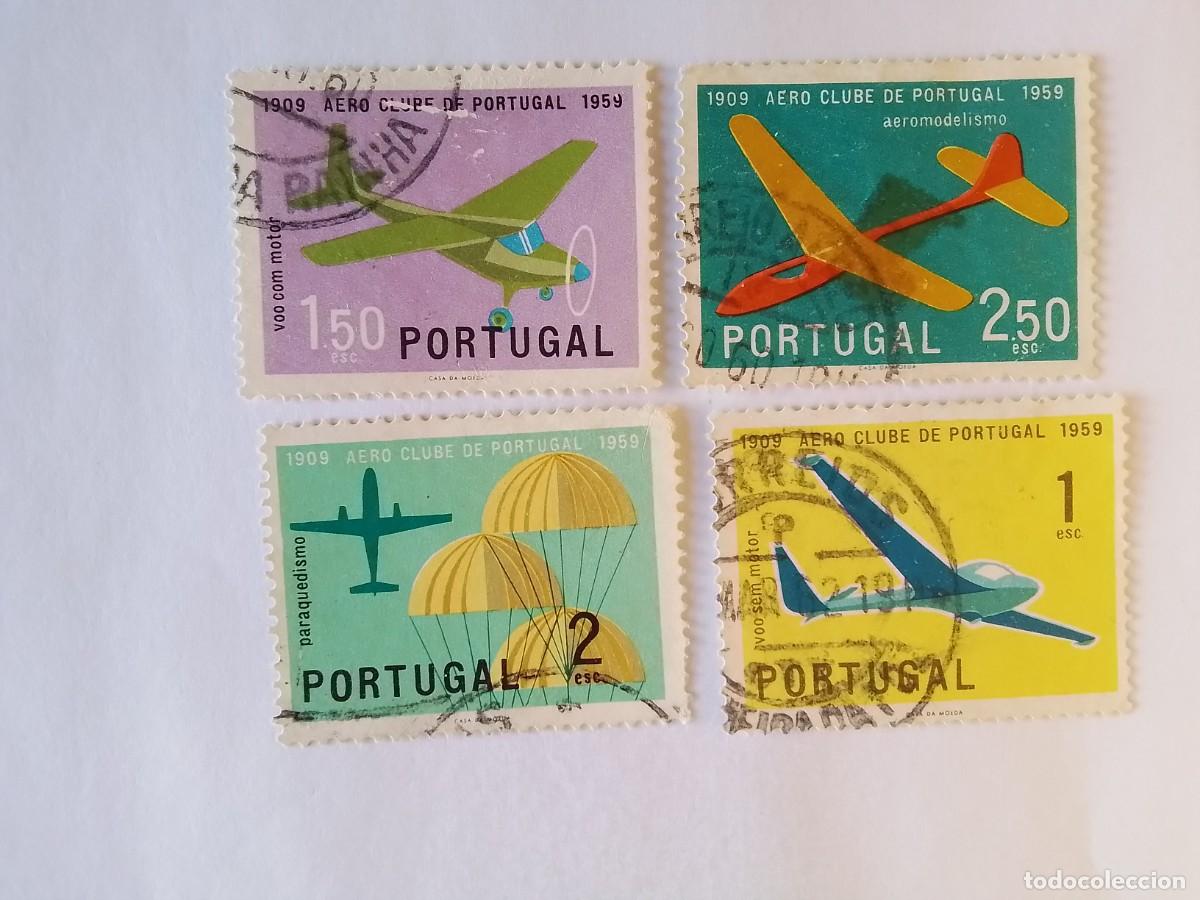 Sellos: A&Ntilde;O 1960 PORTUGAL SERIE USADA