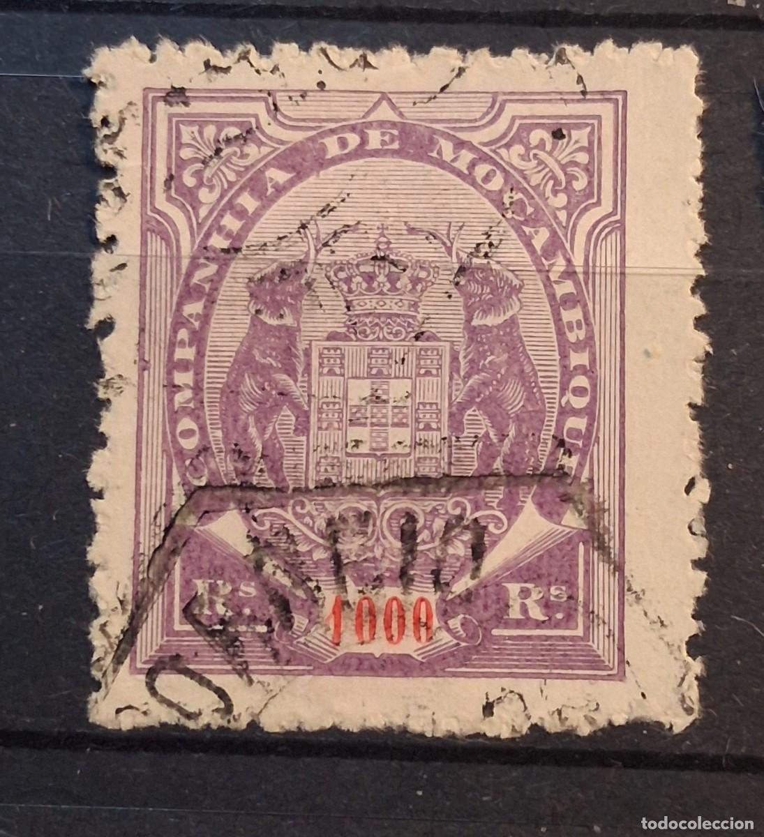 Sellos: PORTUGAL, COMPA&Ntilde;&Iacute;A DE MOZAMBIQUE, 1895, CAT.YT.26(A).