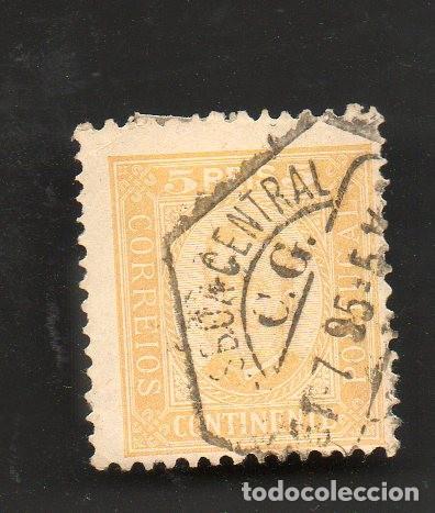 Sellos: FILA 1892 PORTUGAL AF-68 YVERT 66 D.CARLOS I USADO (O)