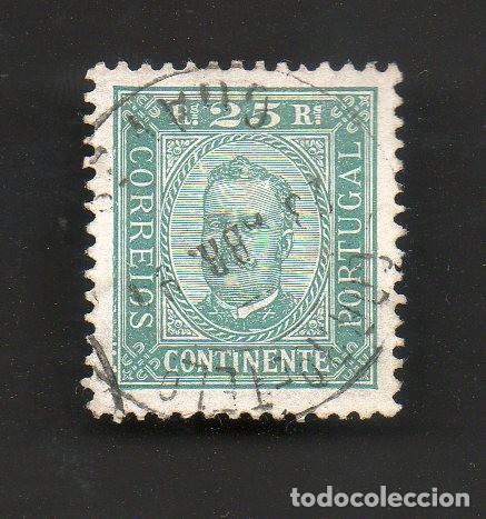 Sellos: FILA 1892 PORTUGAL AF-70 YVERT 70 D.CARLOS I USADO (O)