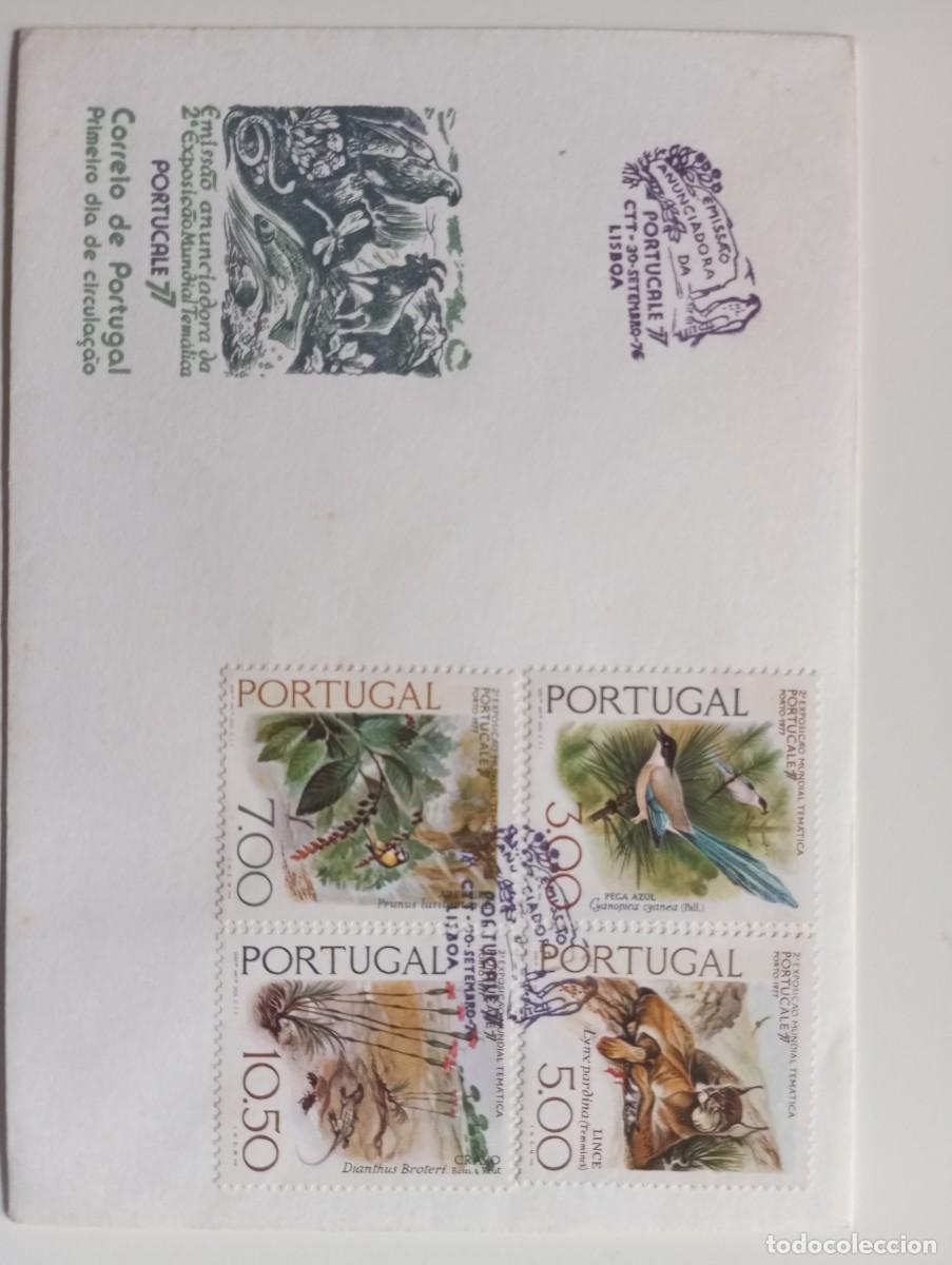 Sellos: PORTUGAL, 1977, SPD , PORTUGAL 77, FAUNA