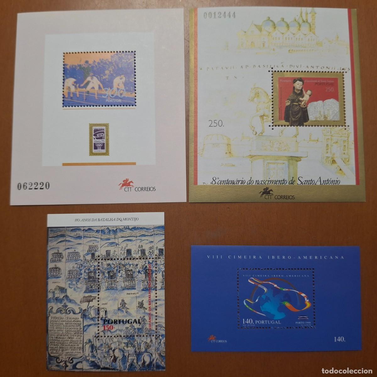 Briefmarken: HB84 HOJITAS BLOQUE de PORTUGAL en NUEVO ideal para tematicas (leer descripcion)