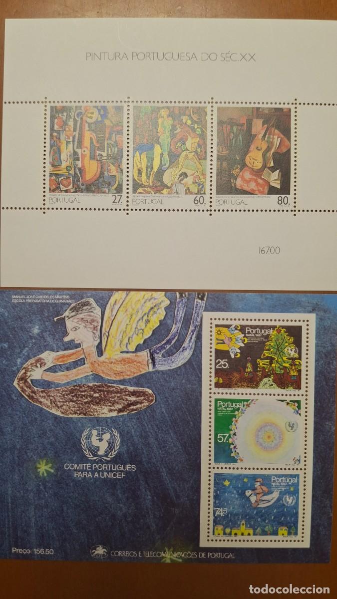 Briefmarken: HB85 HOJITAS BLOQUE de PORTUGAL en NUEVO ideal para tematicas (leer descripcion)