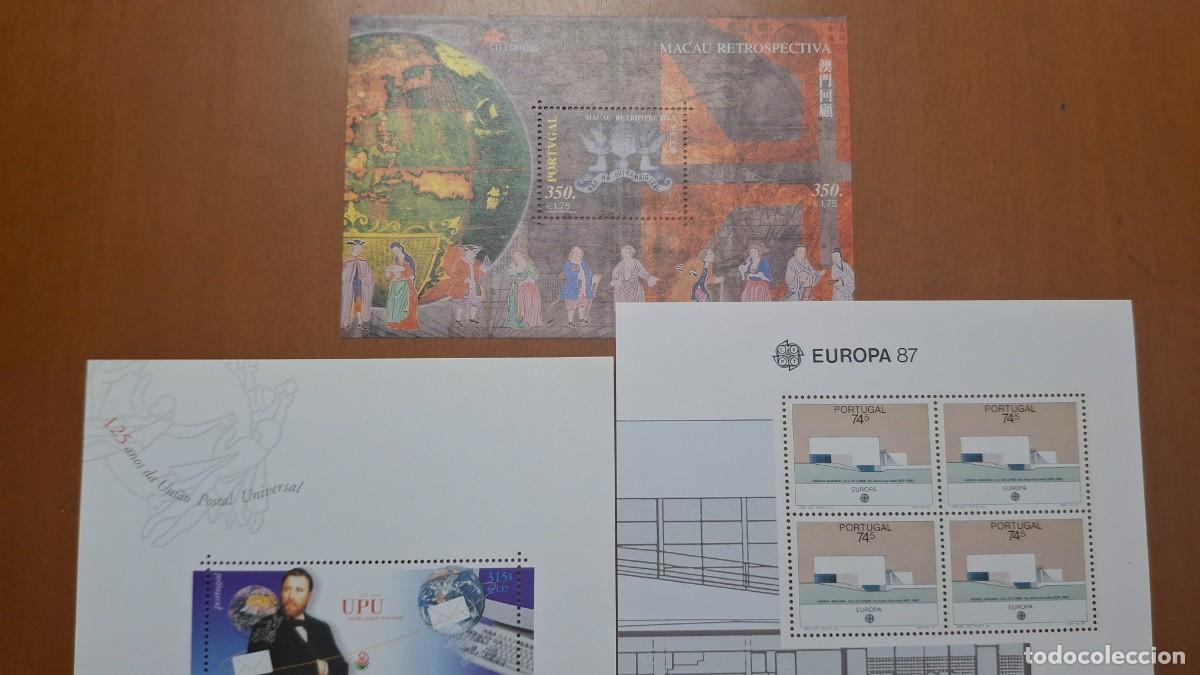 Briefmarken: HB88 HOJITAS BLOQUE de PORTUGAL en NUEVO ideal para tematicas (leer descripcion)