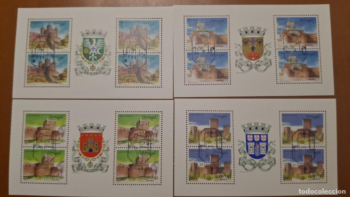 Briefmarken: HB90 HOJITAS BLOQUE de PORTUGAL en usado ideal para tematicas (leer descripcion)