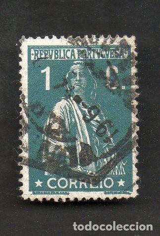 Sellos: FILA 1912 PORTUGAL AF-208 YT 208 CERES CIRCULADO