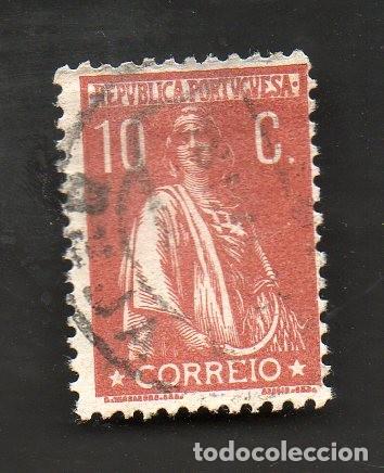 Sellos: FILA 1912 PORTUGAL AF-215 YT 215 CERES CIRCULADO