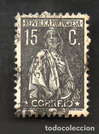 Sellos: FILA 1923 PORTUGAL AF-253 YT 277 CERES 12X11 1/2 CIRCULADO