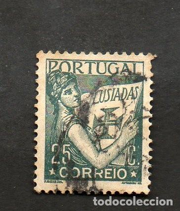 Sellos: FILA 1931 PORTUGAL AF-519 YT 535 LUSIADAS CIRCULADO