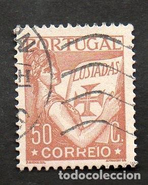 Sellos: FILA 1931 PORTUGAL AF-522 YT 538 LUSIADAS CIRCULADO