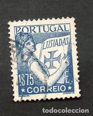 Sellos: FILA 1933-1938 PORTUGAL AF-547 YT 543B LUSIADAS NOVOS VALORES CIRCULADO