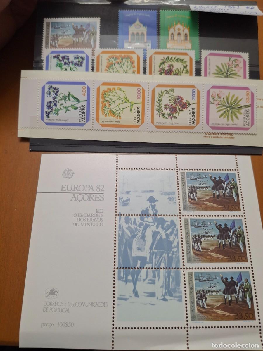 Timbres: HB1452 Sellos ISLAS AZORES PORTUGAL a&ntilde;o 1982** completo en NUEVO