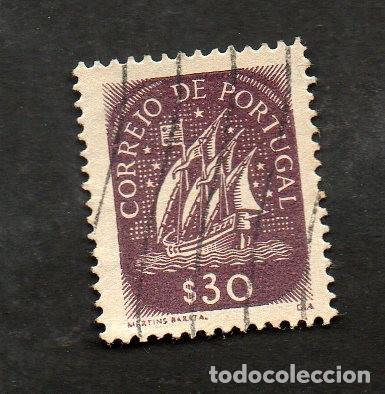 Selos: FILA 1943 PORTUGAL AF-621 YT 632 CARAVELA CIRCULADO