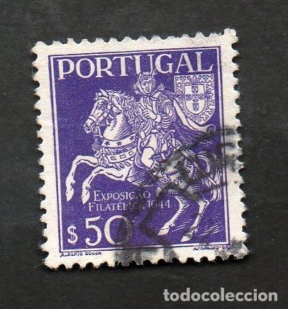 Briefmarken: FILA 1944 PORTUGAL AF-637 YT 648 3&ordf;.EXPOSI&Ccedil;&Atilde;O FILAT&Eacute;LICA PORUGUESA CIRCULADO
