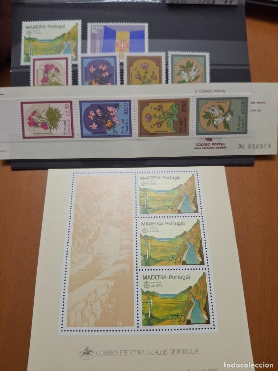 Selos: HB1492 Sellos MADEIRA a&ntilde;o 1983** completo en NUEVO con hojitas bloque y carne YVERT 89/94 v.c. 30 &euro;