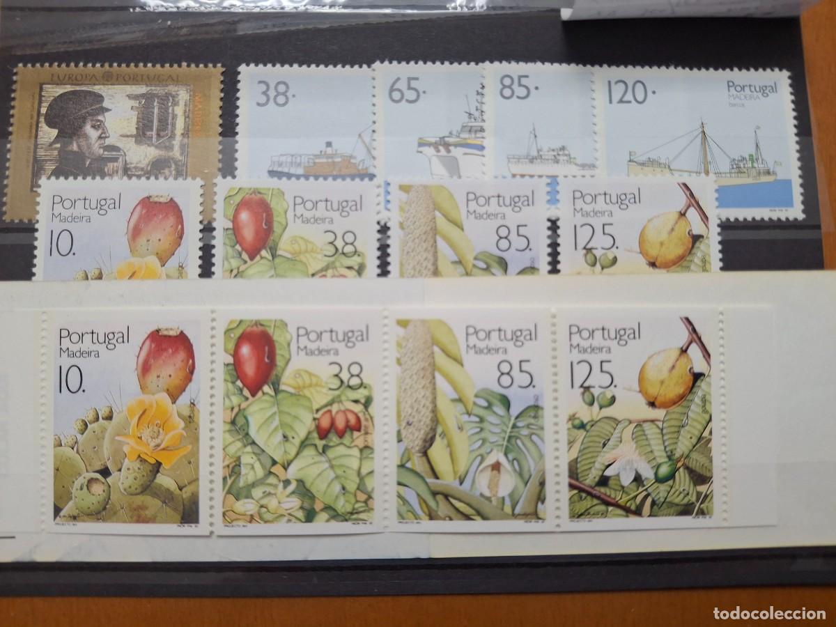 Selos: HB1501 Sellos MADEIRA a&ntilde;o 1992** completo en NUEVO con carne YVERT 160/168 v.c 20 &euro;
