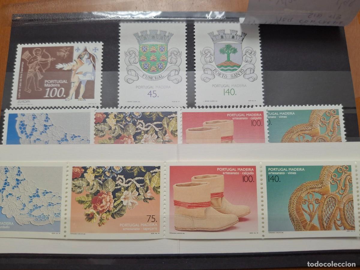 Selos: HB1503 Sellos MADEIRA a&ntilde;o 1994** completo en NUEVO sin hojita bloque con carne YVERT 177/184 v.c 16&euro;