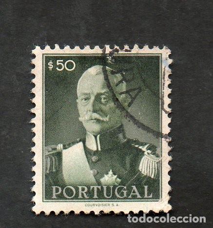 Sellos: FILA 1945 PORTUGAL AF-655 YT 666 PRESIDENTE CARMONA CIRCULADO