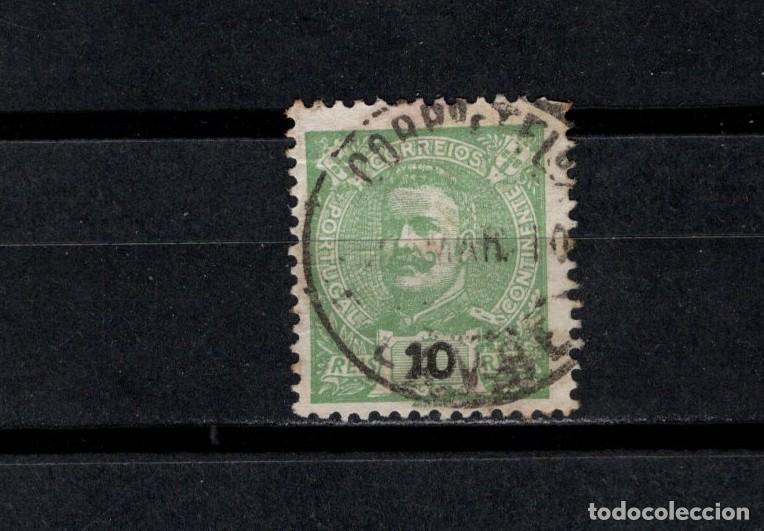 Stamps: Sello usado. Rey Carlos I. 10 reis. 1895. Yvert 126.