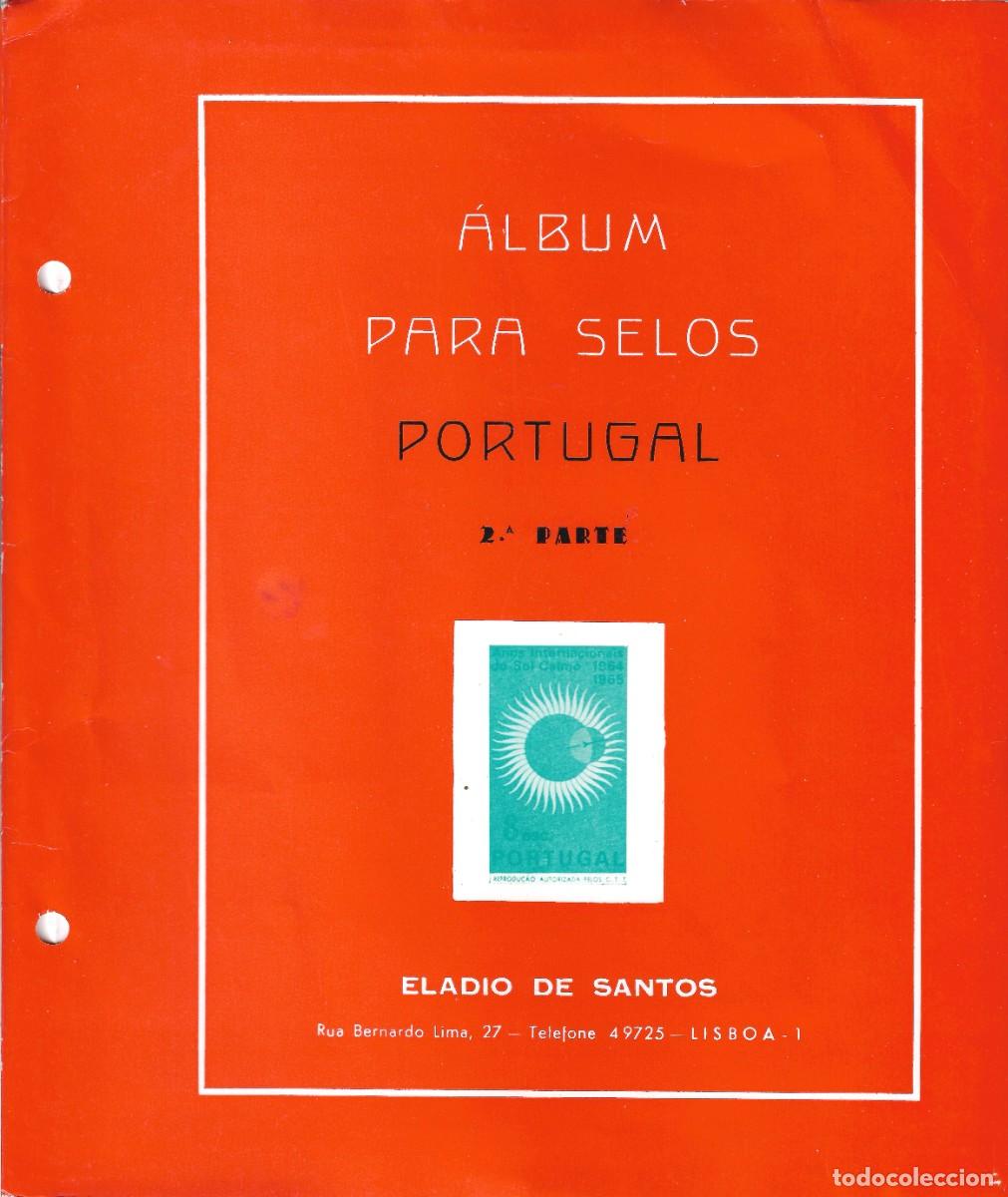 Sellos: &Aacute;lbum El&aacute;dio de Santos (Portugal e A&ccedil;ores) &ndash; V&aacute;rias S&eacute;ries Completas Usadas (1910-1974)