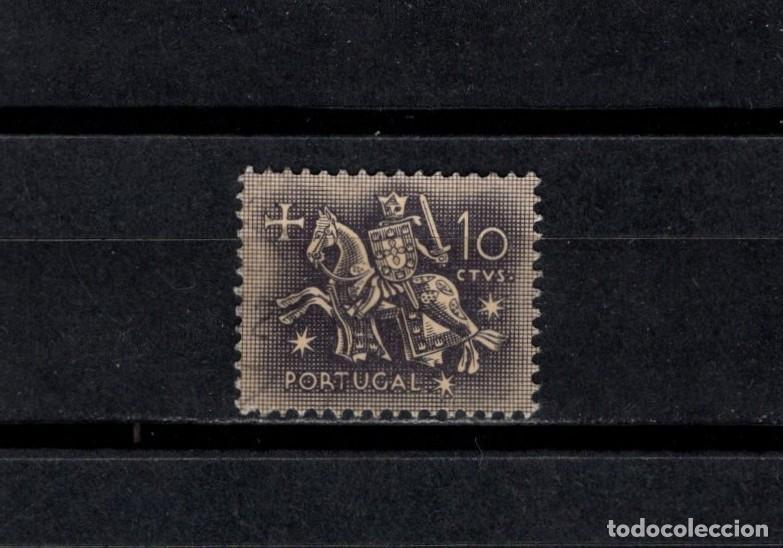 Briefmarken: Sello usado. Escudo del rey Dinis. 10 centavos. 1953. Yvert 775.