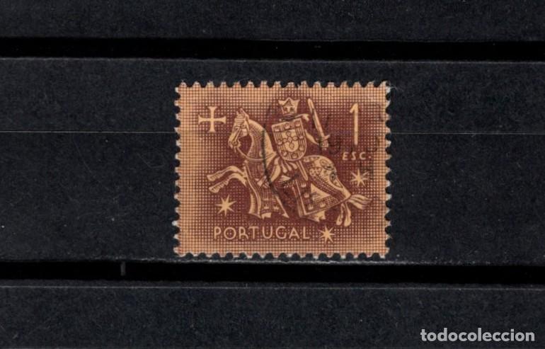 Selos: Sello usado. Escudo del rey Dinis. 1 escudo. 1953. Yvert 779.