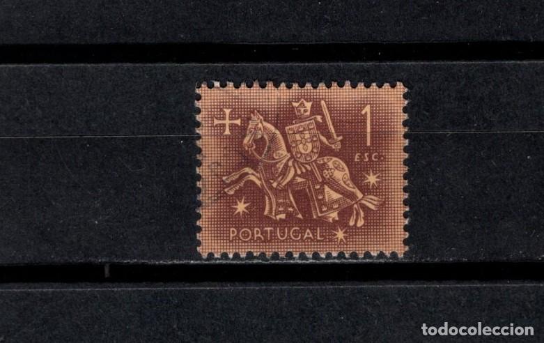 Selos: Sello usado. Escudo del rey Dinis. 1 escudo. 1953. Yvert 779.