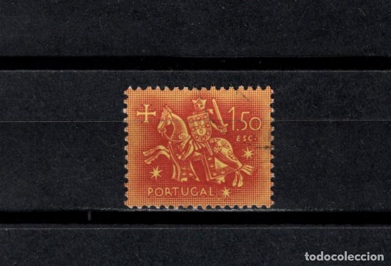 Selos: Sello usado. Escudo del rey Dinis. 1,50 escudos. 1953. Yvert 781.