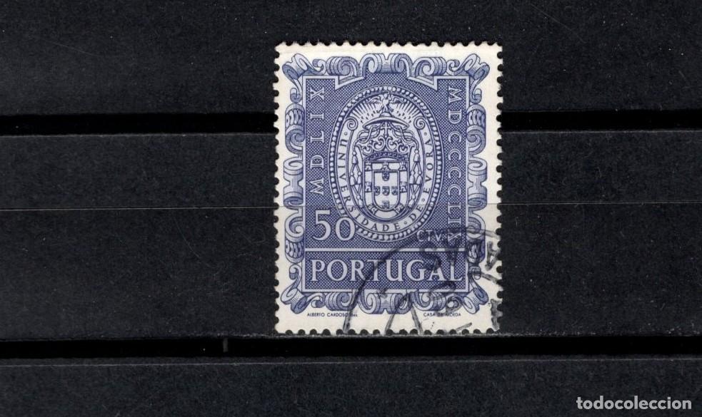 Stamps: Sello usado. IV Centenario Universidad de &Eacute;vora. 50 centavos. 1960. Yvert 870.
