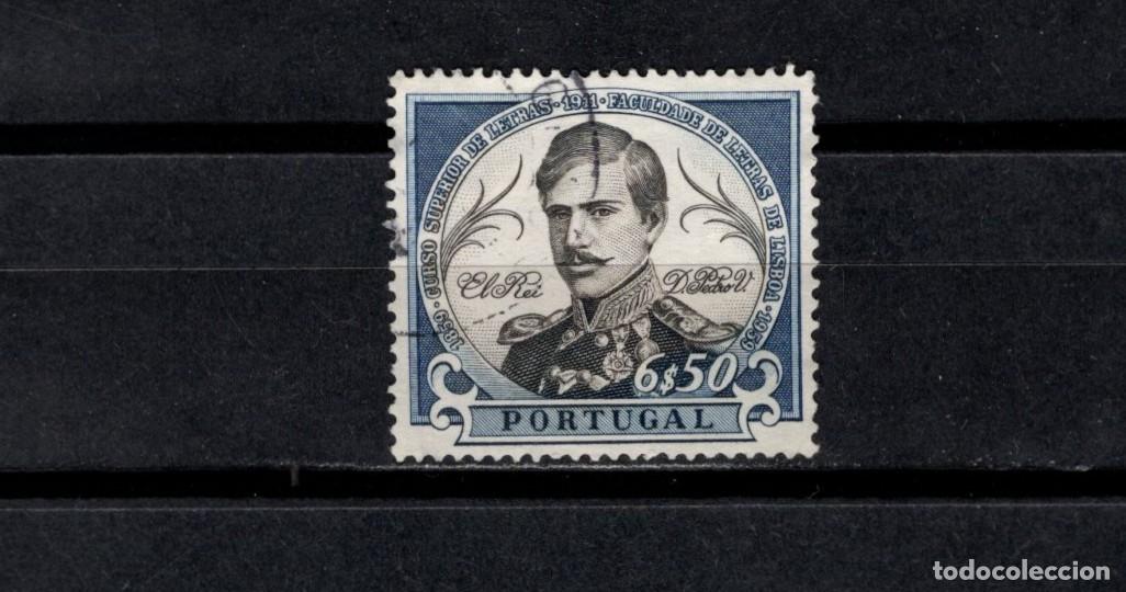 Briefmarken: Sello usado. Centenario Facultad Filosofia. Lisboa. 6,50 escudos. 1961. Yvert 885.