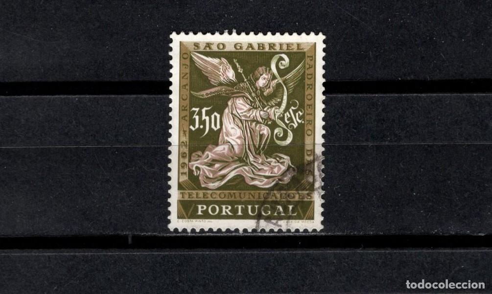 Timbres: Sello usado. San gabriel Arc&aacute;ngel. 3,50 escudos. 1962. Yvert 897.