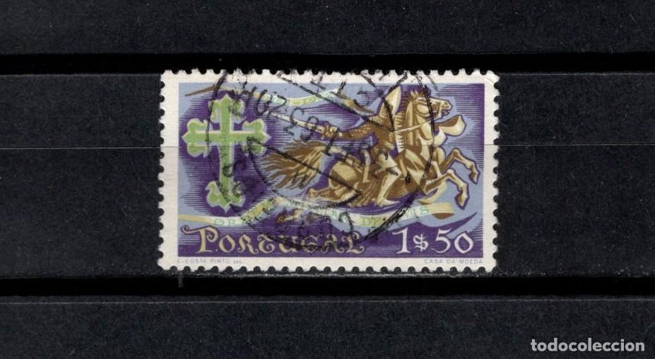 Sellos: Sello usado. VIII Centenario Orden Militar de Avis. 1,50 escudos. 1963. Yvert 927.