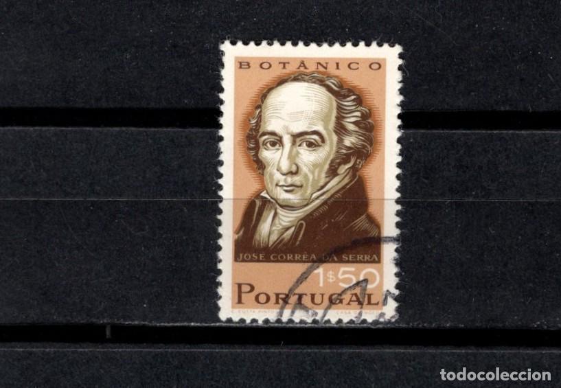 Sellos: Sello usado. J. Francisco Correa da Serra, 1750-1823. Bot&aacute;nico. 1,50 escudos. 1966. Yvert 999.