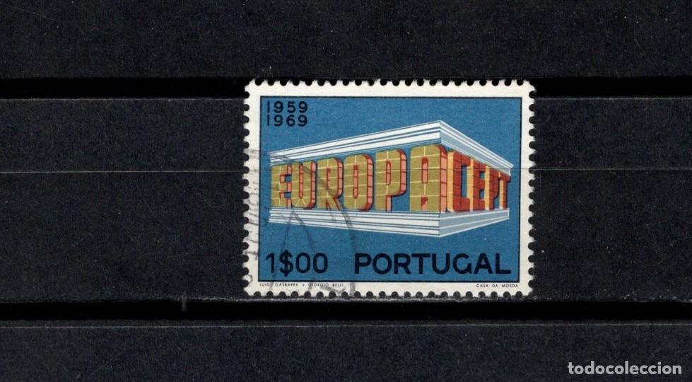 Selos: Sello usado. Emisi&oacute;n Europa 1969. 1 escudo. 1969. Yvert 1051.