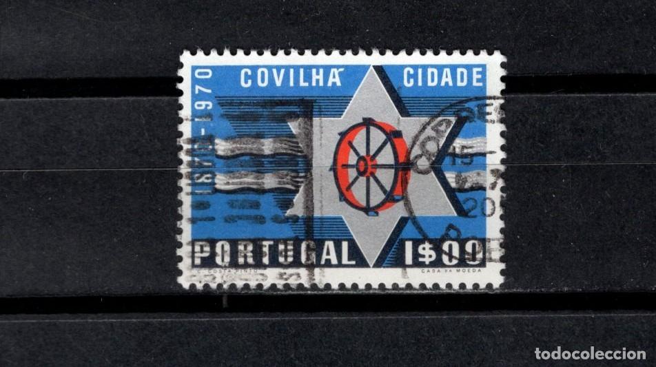 Sellos: Sello usado. Centenario Fundaci&oacute;n de Covilha. 1 escudo. 1970. Yvert 1089.