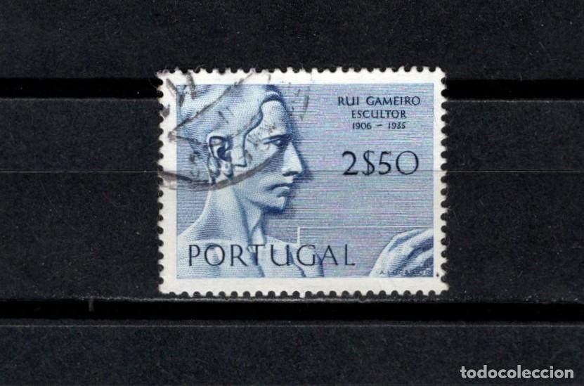Stamps: Sello usado. Escultores. Rui Gameiro, 1906-1935. 2,50 escudos. 1971. Yvert 1113.