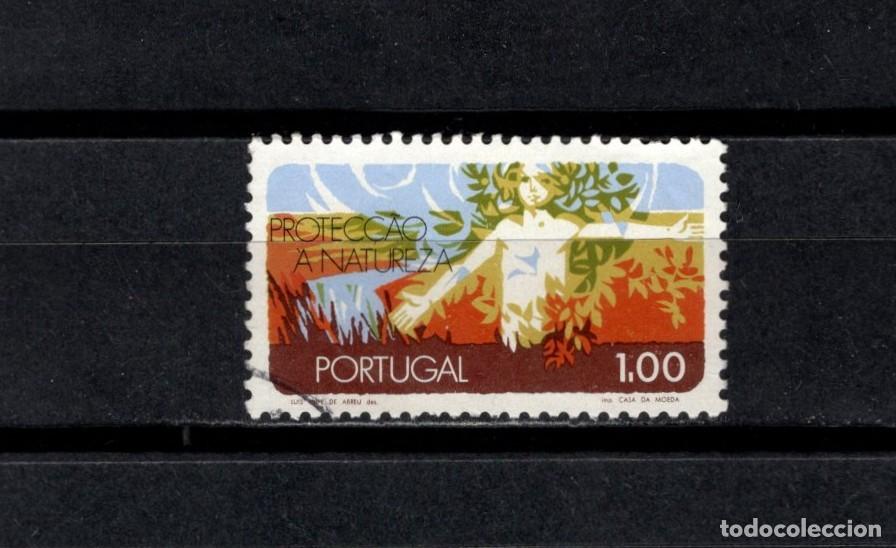 Stamps: Sello usado. Protecci&oacute;n medio ambiente.Naturaleza y el hombre. 1 escudo. 1971 Yvert 1132