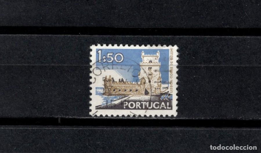 Sellos: Sello usado. Ciudades y paiajes. Torre de Belem. Lisboa. 1,50 escudos. 1972. Yvert 1138.