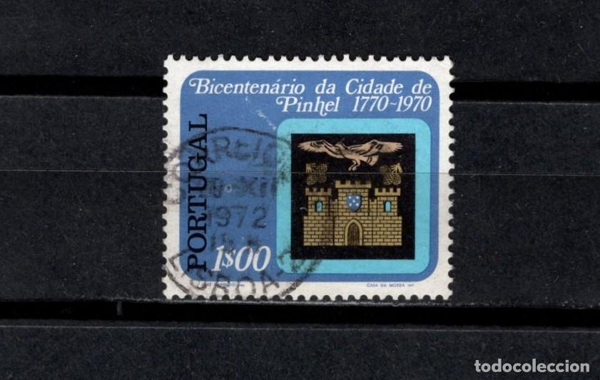 Sellos: Sello usado. Bicentenario Fundaci&oacute;n de Pinhel. 1 escudo. 1972. Yvert 1144.