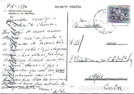 Sellos: Portugal & Marcofilia, Penacova, lLavanderas del Mondego, Alg&eacute;s 1970 (1)