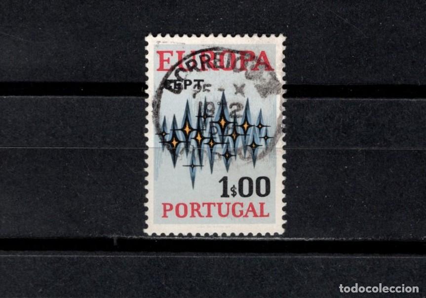 Sellos: Sello usado. Emisi&oacute;n Europa 1972. 1 escudo. 1972. Yvert 1150.