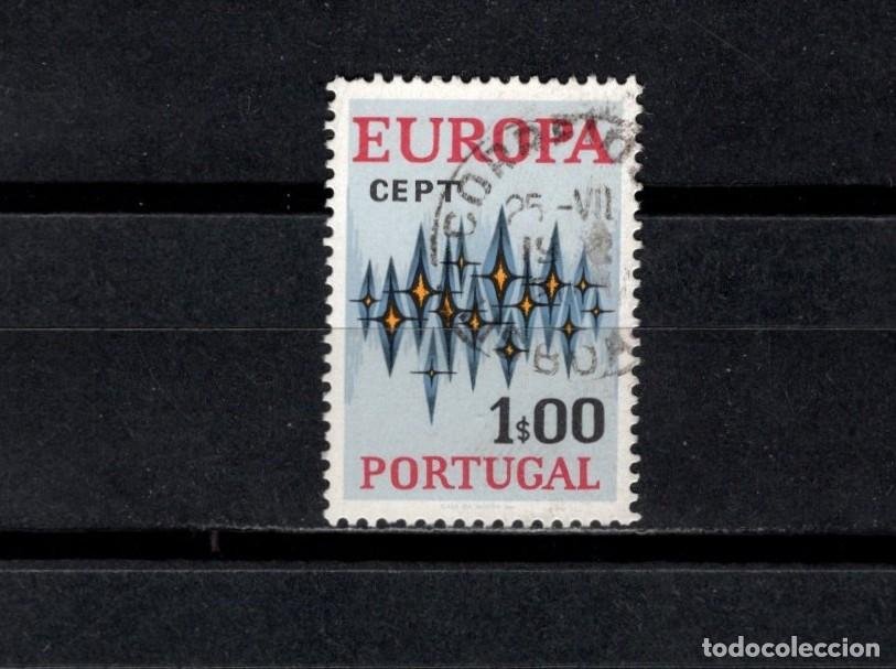 Sellos: Sello usado. Emisi&oacute;n Europa 1972. 1 escudo. 1972. Yvert 1150.