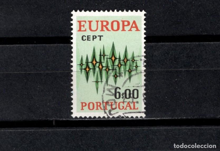 Sellos: Sello usado. Emisi&oacute;n Europa 1972. 6 escudos. 1972. Yvert 1152.