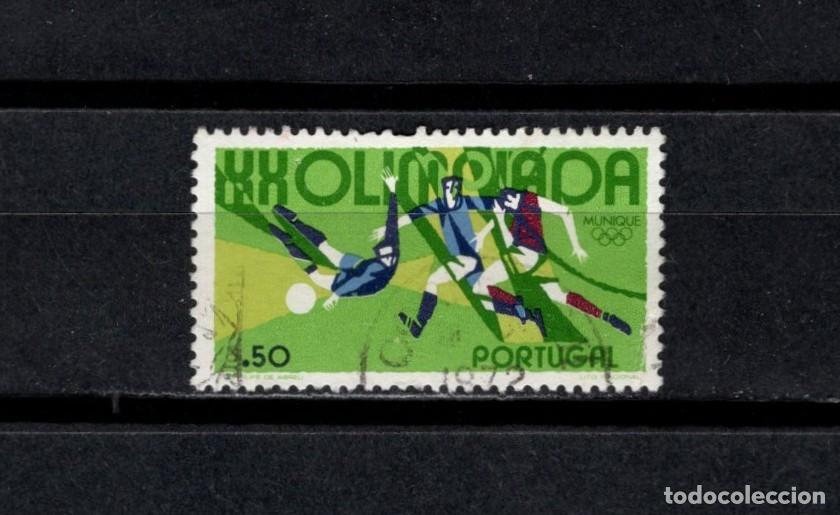 Sellos: Sello usado. Juegos Ol&iacute;mpicos de Munich 1972. 0,50 centavos. Yvert 1156.