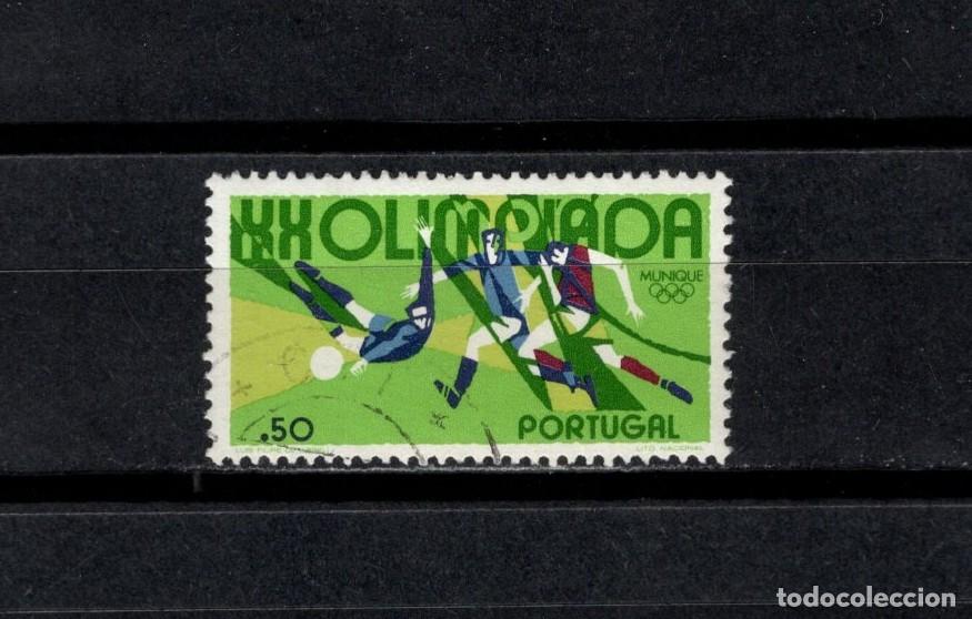 Sellos: Sello usado. Juegos Ol&iacute;mpicos de Munich 1972. 0,50 centavos. Yvert 1156.