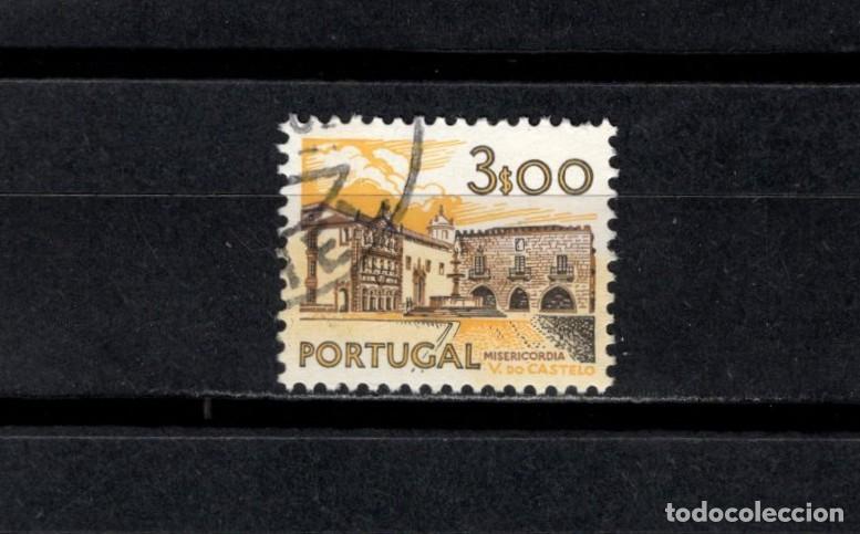 Sellos: Sello usado. Ciudades y paiajes. Hospital. Viana do Castelo 3 escudos. 1972. Yvert 1139.