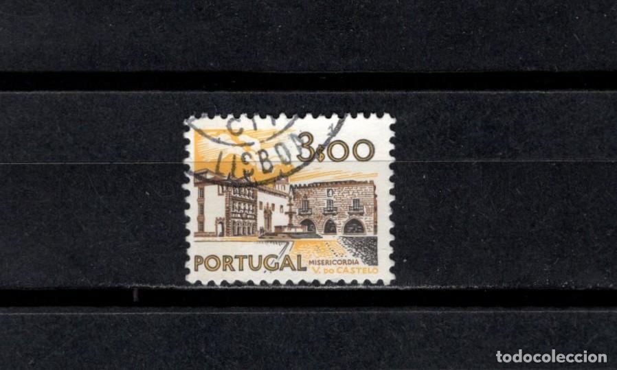 Sellos: Sello usado. Ciudades y paiajes. Hospital. Viana do Castelo 3 escudos. 1972. Yvert 1139.