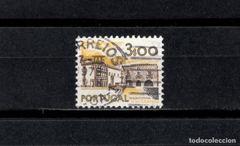 Sellos: Sello usado. Ciudades y paiajes. Hospital. Viana do Castelo 3 escudos. 1972. Yvert 1139.