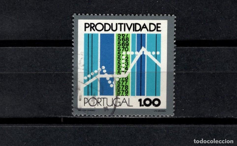 Sellos: Sello usado. Conferencia Economia Productiva. 1 escudo. 1973. Yvert 1176.