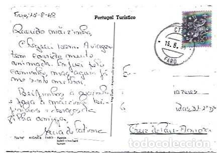 Sellos: Portugal & Marcofilia, Faro, Poente, Amora Cruz de Peau 1968 (114)